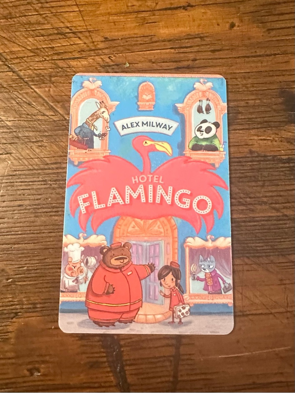 Alex Milway Hotel Flamingo Yoto card
